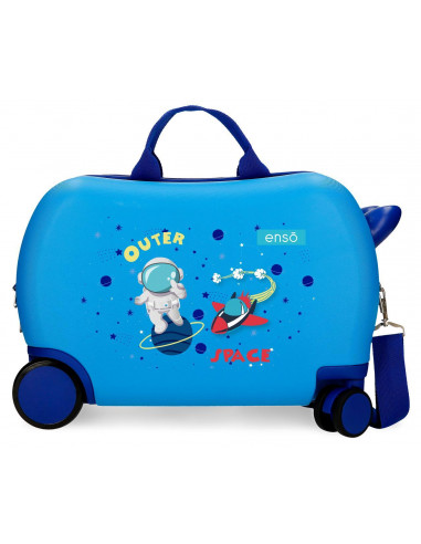 9591021 ABS ROLLING SUITCASE 4W.(2 MULTID.) 45CM. ENSO OUTER